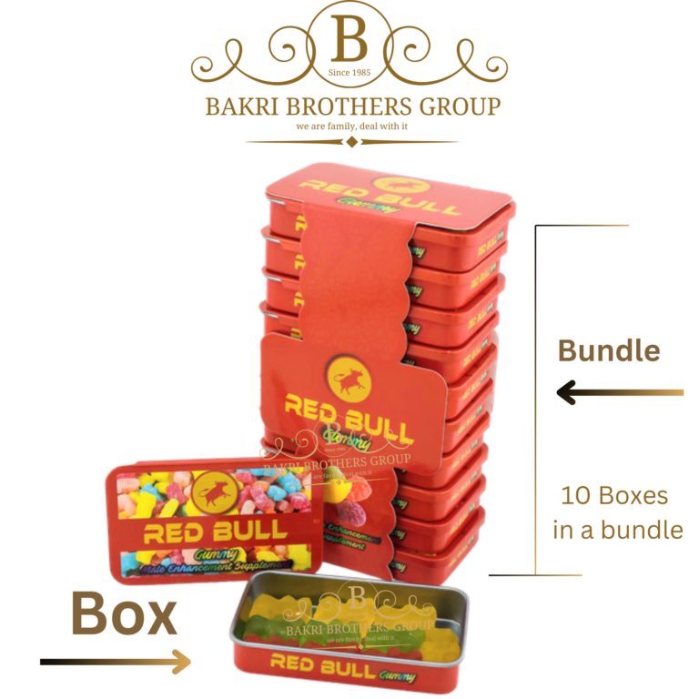 Red Bull Don’t Quit Gummies 10000K Box,10 Gummies per Box, Halal & Non GMO - Image 4