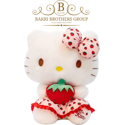 Hello Kitty strawberry theme plush doll kawaii collectible toy