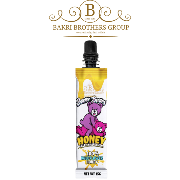 Boner Bears 100% Wildflower Honey Male Enhancement Sex Honey - Single Dose
