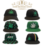 Dynamic Leaf Motif Caps Collection - Set of 6