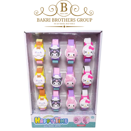 Hello Kitty and Friends character watch collection cute kawaii accessory set