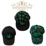 Classic Leaf Motif Caps Collection - Set of 3