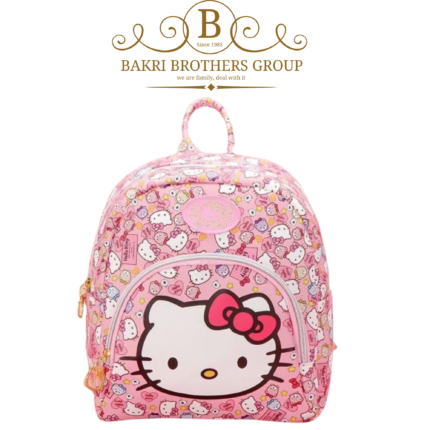 ChatGPT said: Hello Kitty all over print pink backpack cute kawaii school bag