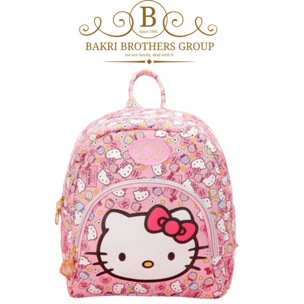 Hello Kitty All Over Print Pink Backpack