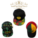 Eclectic Leaf Motif Caps Collection - Set of 3
