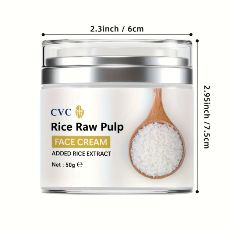 CVC Rice Raw Pulp Face Cream, 50g - Image 4