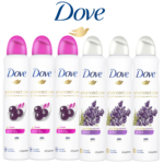 Dove Advanced Care Antiperspirant Deodorant Spray Collection - Go Fresh and Nourishing Secrets (127g/220ml Each)