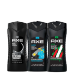 AXE Global Collection 3-in-1 Body, Face, and Hair Wash - Black, Alaska, Africa (400ml Each)