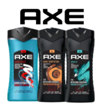 AXE Variety Pack 3-in-1 Body, Face, and Hair Wash - Sport Blast, Dark Temptation, Apollo (400ml Each)