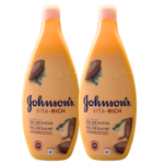 Johnson's Vita-Rich Cocoa Butter Nourishing Shower Gel - 750ml (Pack of 2)