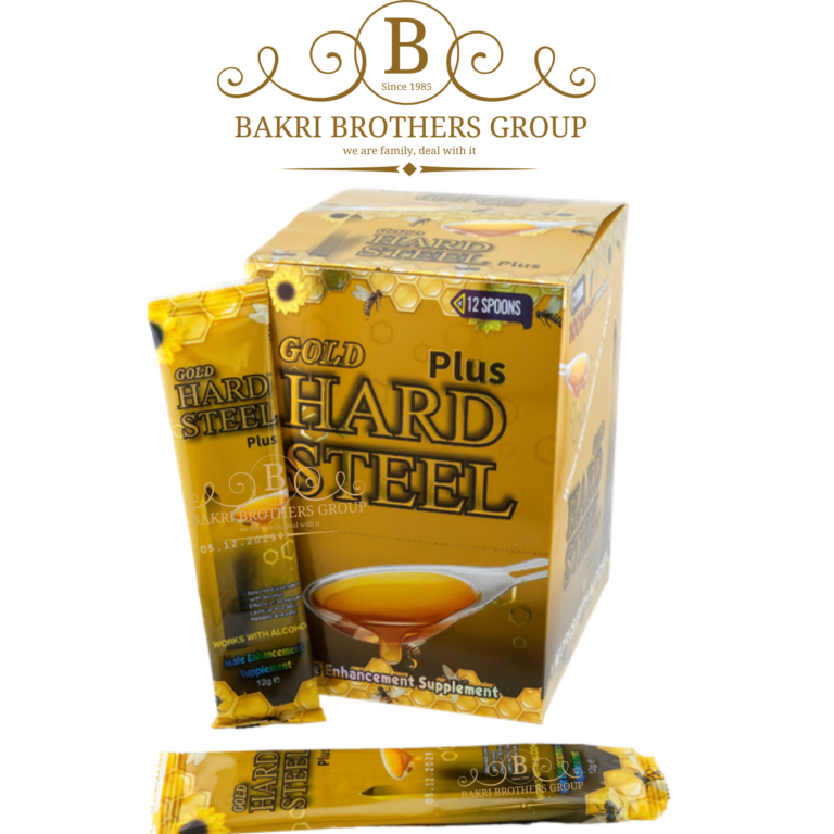 Gold Hard Steel Plus Honey for Men – 12 Spoons (12g Each) – Premium Male Enhancement Supplement – Maximum Strength & Stamina Boost - Image 1