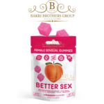 Better Sex Female Sensual Gummies with Strawberry Flavor - Fast Acting
