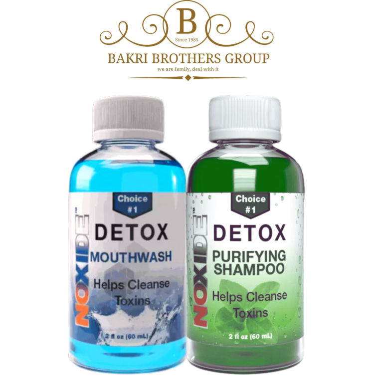 NOXIDE Detox Bundle – Mouthwash & Purifying Shampoo – Complete Toxin Cleansing Formula – 2oz (60mL) Each - Image 1