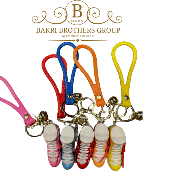 Sneaker Charm Keychain Collection, Pack of 2 (Randomly Picked)