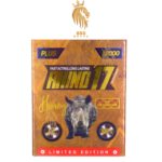 Rhino 17 Honey | Fast-Acting & Long-Lasting Sexual Enhancement for Men | Boost Stamina, Performance & Vitality | Hard Box