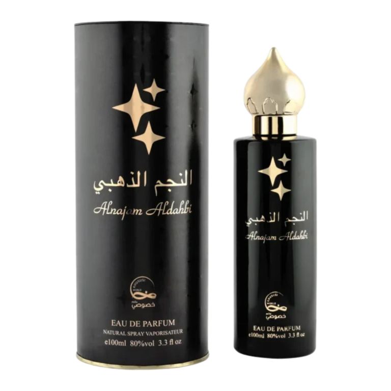 Anajm Aldahbi Eau de Parfum, 100ml (3.4 fl. oz.)  - Arabic Perfume - Image 1