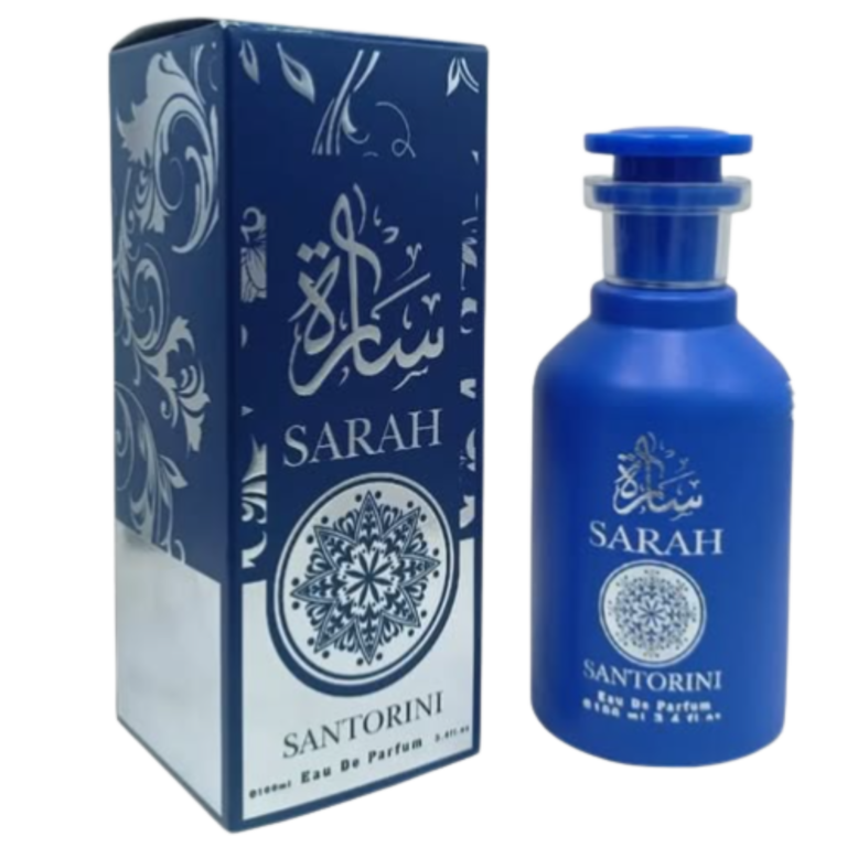 Sarah Santorini Eau de Parfum, 100ml (3.4 fl. oz.)  - Arabic Perfume - Image 1