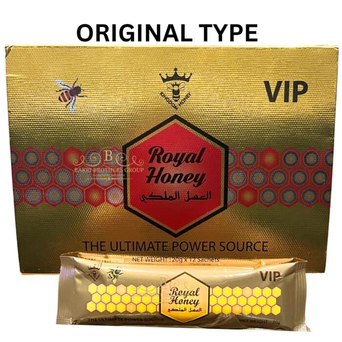 VIP Royal Honey (12 Sachets – 20 G) Full Box, Big Sale - Image 2