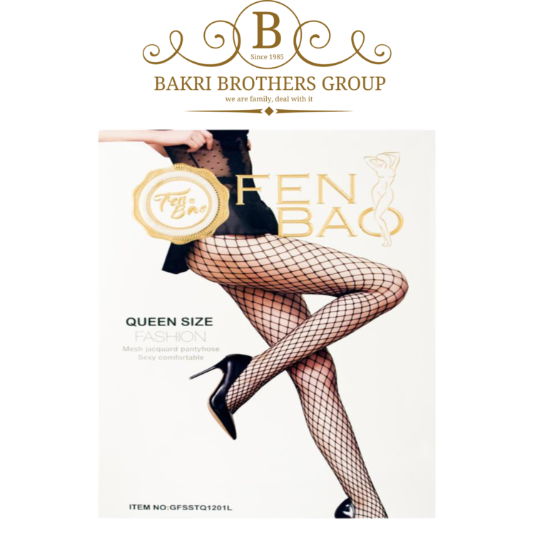 Fen Bao Queen Size Fishnet Stockings – Fashion Tights - Image 1