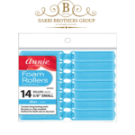 Annie Foam Rollers – 14 Pack, 5/8" Small (Blue)