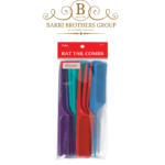 Annie Rat Tail Combs – 12-Pack Multi-Color Set