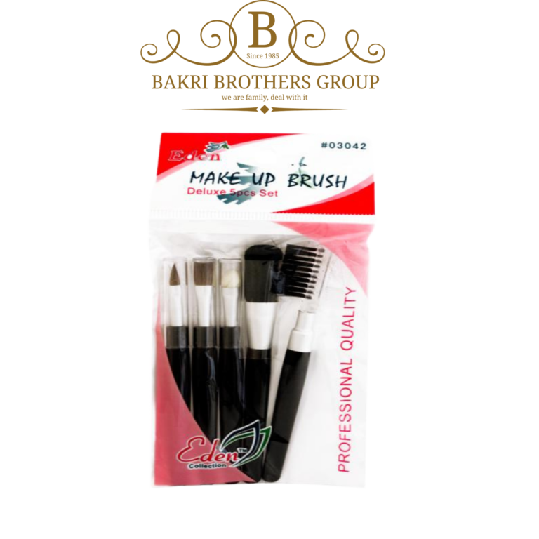Makeup Brush Set – 5-Piece Deluxe Professional Beauty Brushes - Image 1