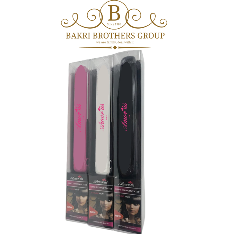 Amor Us Nano Titanium Styling Iron – Professional Hair Straightener - Image 1