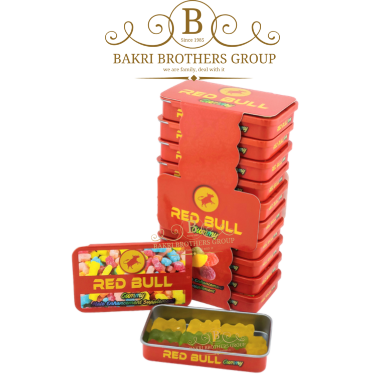 Red Bull Don’t Quit Gummies 10000K Box,10 Gummies per Box, Halal & Non GMO - Image 1