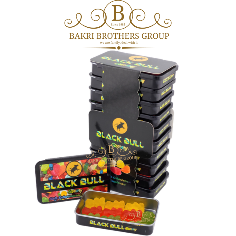 Black Bull Don’t Quit Gummies 10000K Box,10Gummies per Box, Halal, Non GMO - Image 1