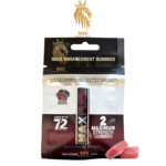 MaxFuel Wild Berry-Flavored Maximum Strength Male Enhancement Gummies – (1 Pack. of 2 Gummies)
