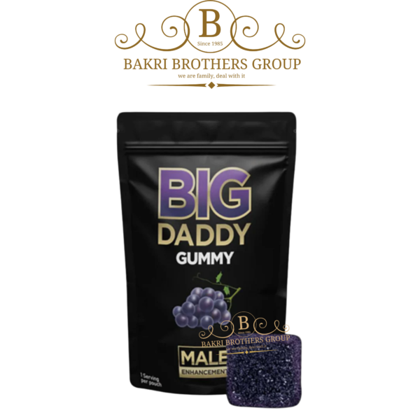 Big Daddy Gummies for Enhanced Well-being, Different Flavors (Grapes)