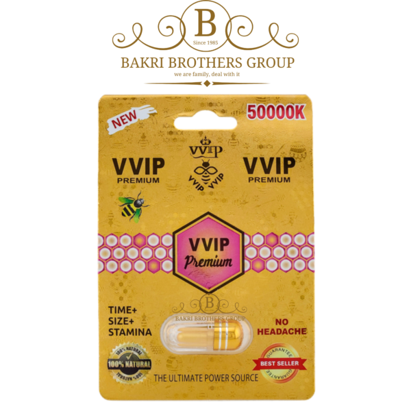 VVIP Premium 50000K - Elite Male Enhancement Capsule for Time, Size & Stamina