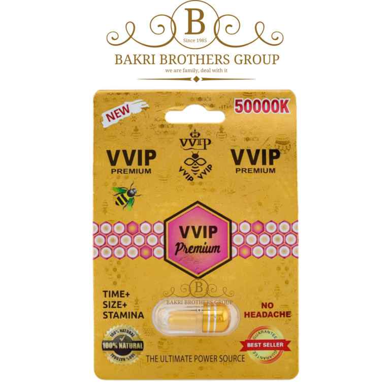 VVIP Premium 50000K - Elite Male Enhancement Capsule for Time, Size & Stamina - Image 1