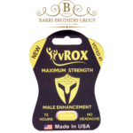 Vrox Maximum Strength Male Enhancement - 72 Hour Performance Boost, Made in USA