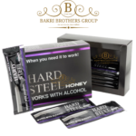 Hard Steel Honey Purple - Premium Male Enhancement Formula, Alcohol-Compatible, 12-Pack