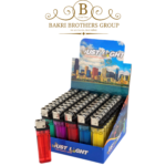 Just Light - Colorful Child-Resistant Lighters, 50-Pack Display