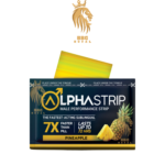 Alpha Strip Male Enhancement, Performance Strip, 7X Faster Than Pill, Lasts Up To 72 Hours, Pineapple