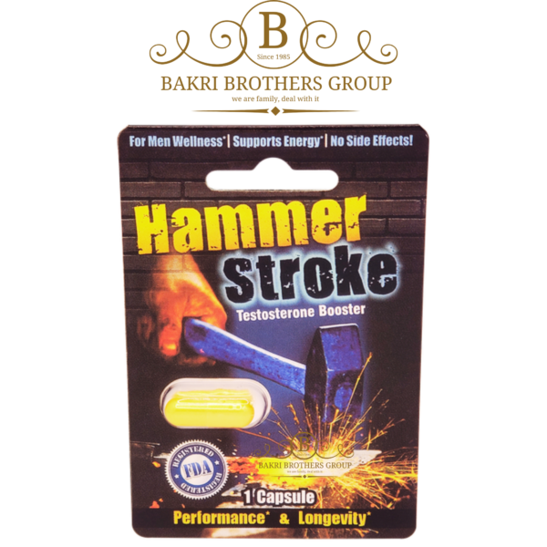 Hammer Stroke Testosterone Booster - Enhances Performance & Longevity