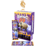 Rhino 69 Honey - Powerful Male Enhancement Formula, Extended Performance, 12-Pack | Hard Box