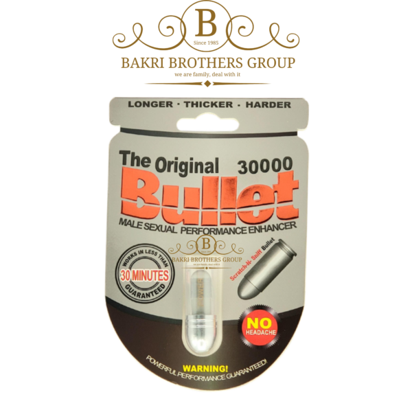 The Original Bullet 30000 - Rapid Male Sexual Performance Enhancer