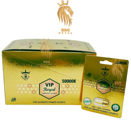 VIP Royal 50000K halal certified herbal supplement capsule natural support formula