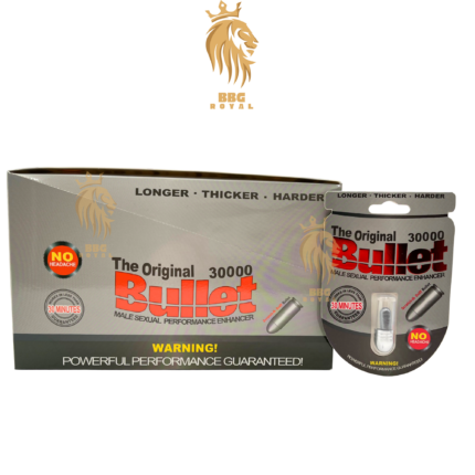 Original Bullet 30000 herbal supplement capsule fast acting natural support formula