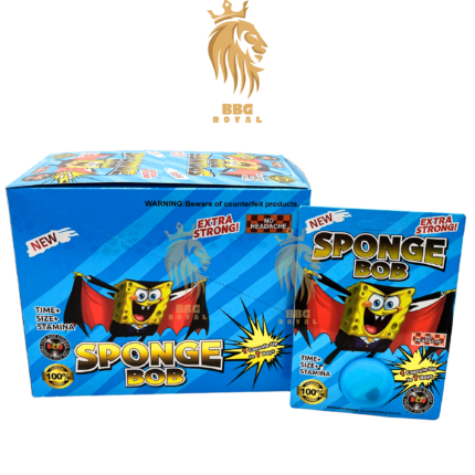 SpongeBob Extra Strong - Male Enhancement Capsule, Effective Up to 7 Days, Double Pills