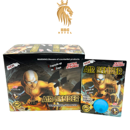Air Bender extra strong herbal capsules double pill pack long lasting support