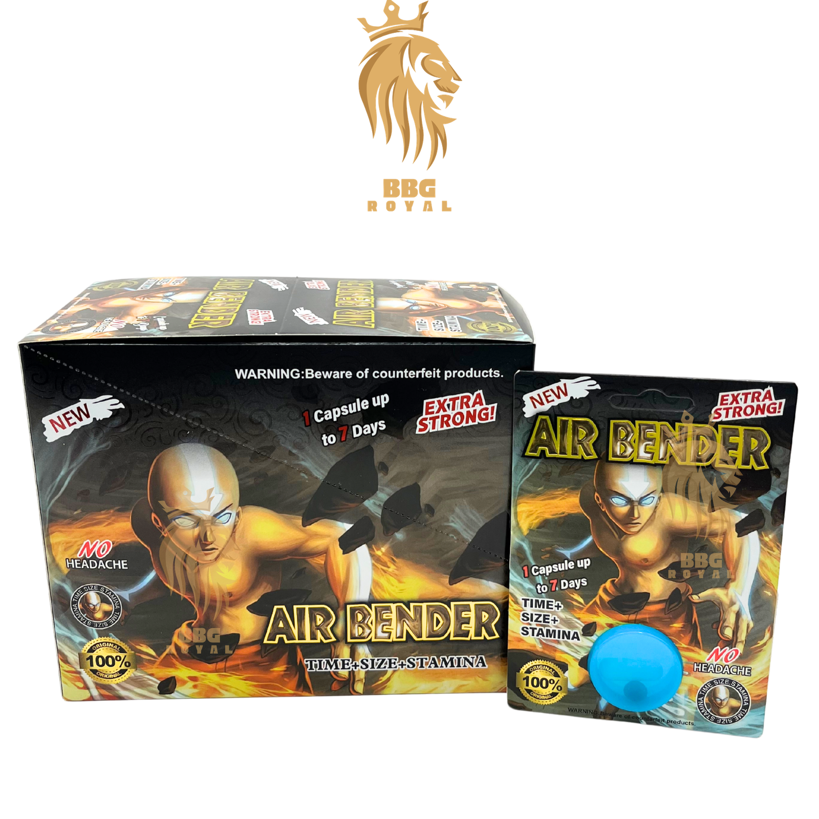 OK (49) Air Bender extra strong herbal capsules double pill pack long lasting support