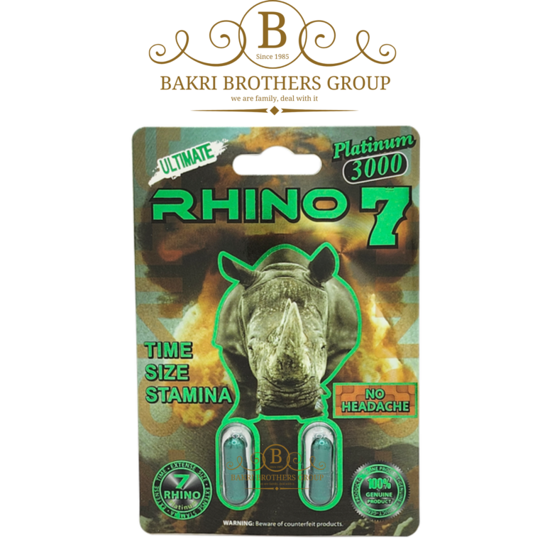 Rhino 7 Platinum 3000 - Ultimate Male Enhancement Pills - Image 1