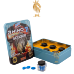 Rhino 7 Platinum 50000K | 6 Bottles x 3 Pills (18 Count) | Fast Acting Supplement in Collector Tin