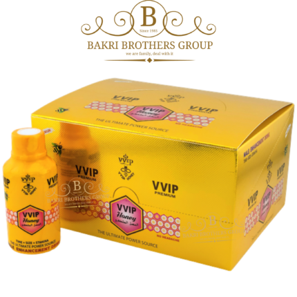 VVIP herbal honey shots in full box with royal jelly and honey blend for daily energy support