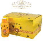 Kingdom Royal Honey shots with royal jelly blend in premium gold packaging