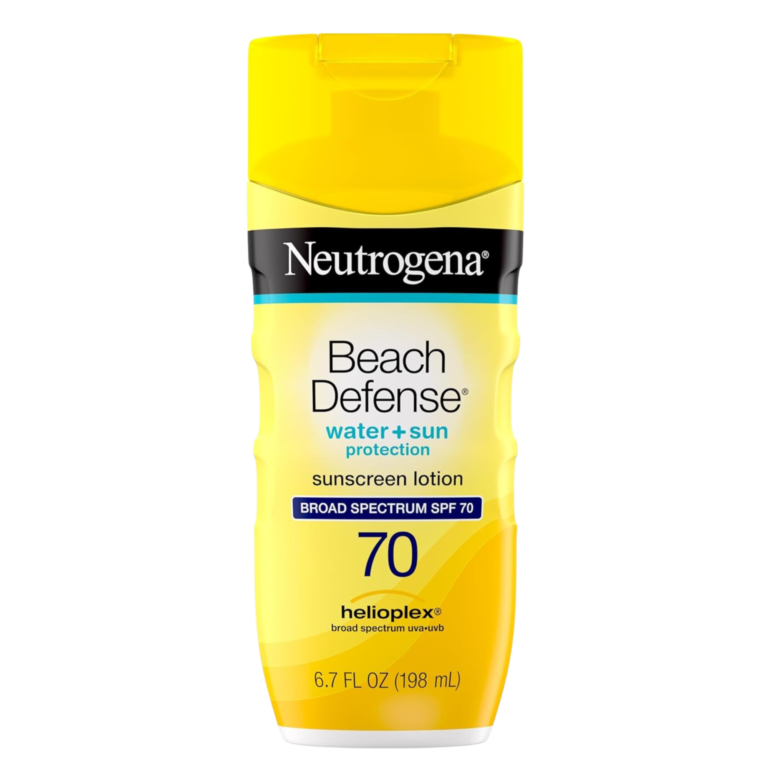 Neutrogena Beach Defense Sunscreen Lotion SPF 70 – 6.7 fl oz - Image 1
